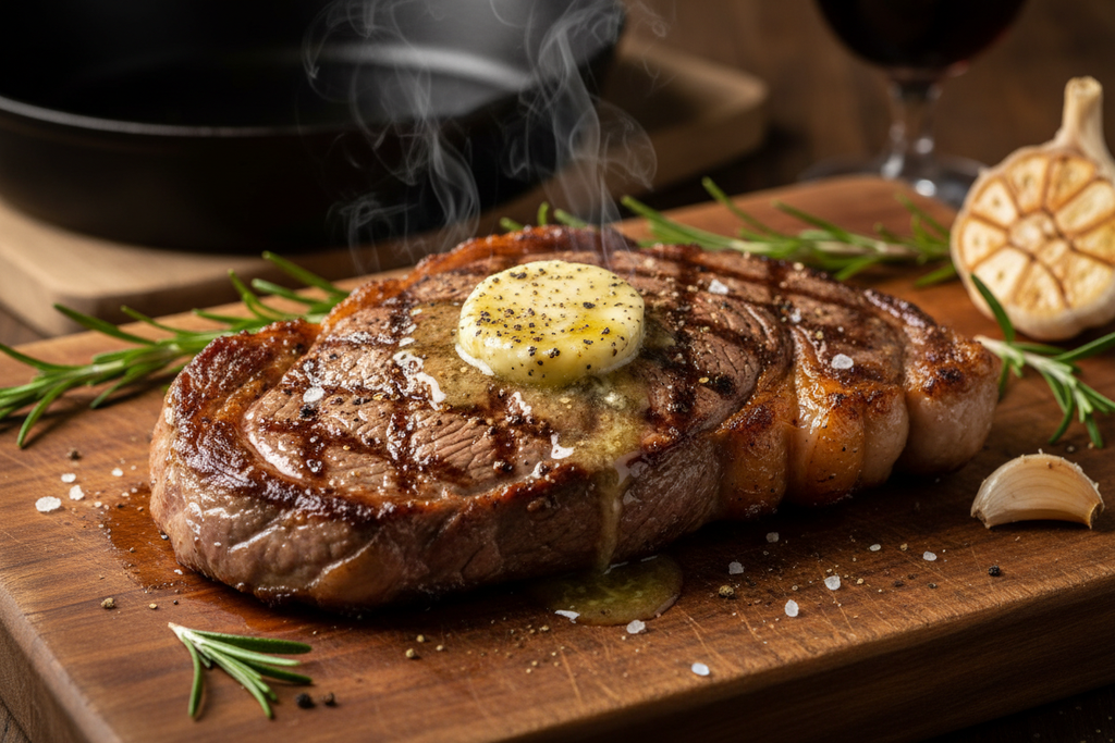 Cooked Sirloin Steak
